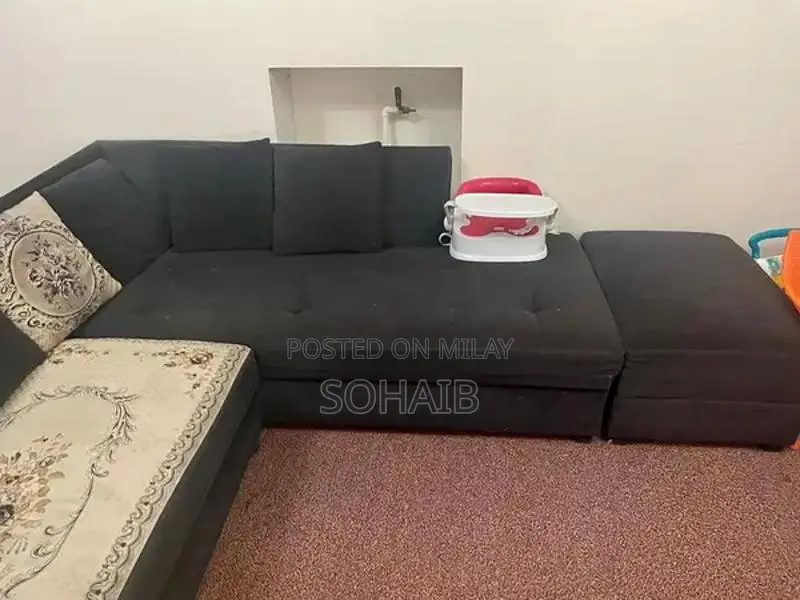 L shaped Beautiful Sofa available for sale