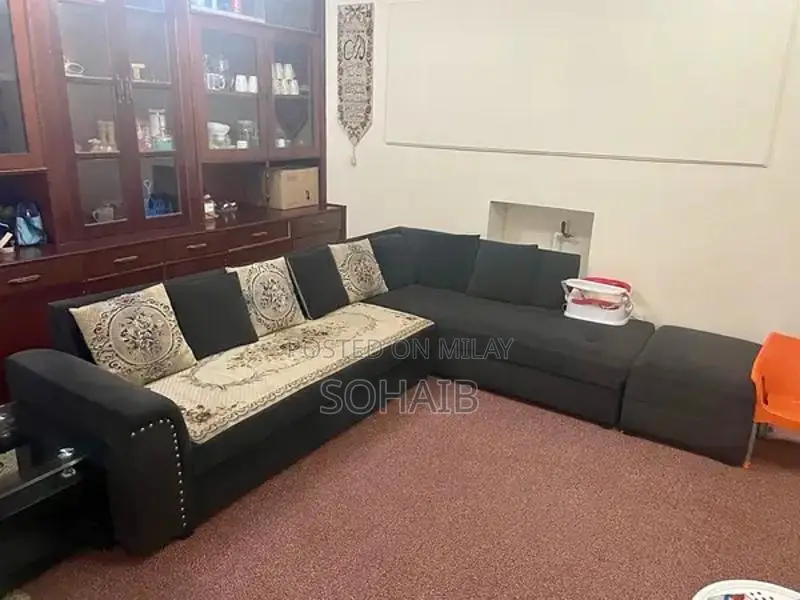 L shaped Beautiful Sofa available for sale