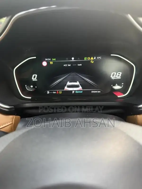 MG HS Trophy 2021 Digital Meter SUV