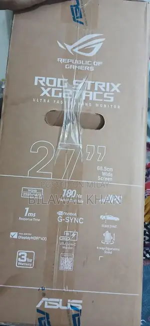 Asus ROG STRIX 27-inch 2K Gaming Monitor XG27ACS