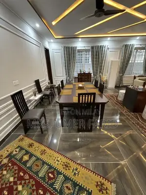 Photo - 8 chair pure wood dining table for sale