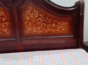 King Size Bedroom Set with Bed, Side Tables, and Dressing Table