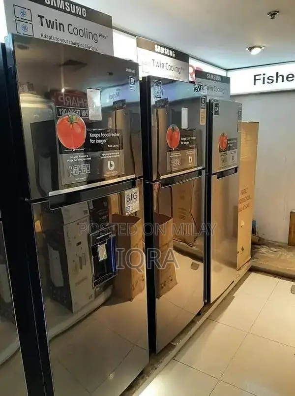 Compact Refrigerator with Modern Features