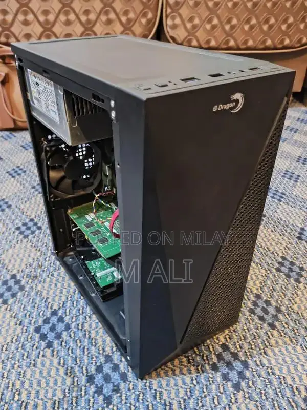 Budget Gaming Desktop PC with AMD Processor and RGB Lighting