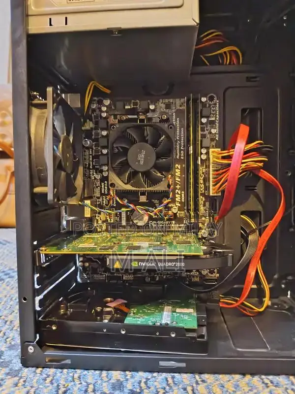 Budget Gaming Desktop PC with AMD Processor and RGB Lighting