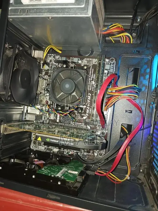 Budget Gaming Desktop PC with AMD Processor and RGB Lighting