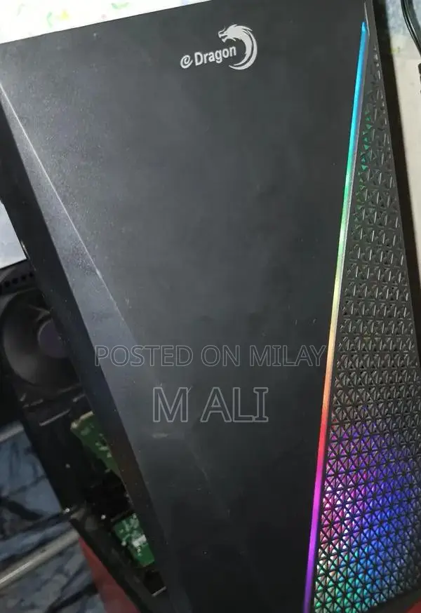 Budget Gaming Desktop PC with AMD Processor and RGB Lighting