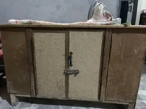 Two-Door Iron Stand for Home or Office Storage