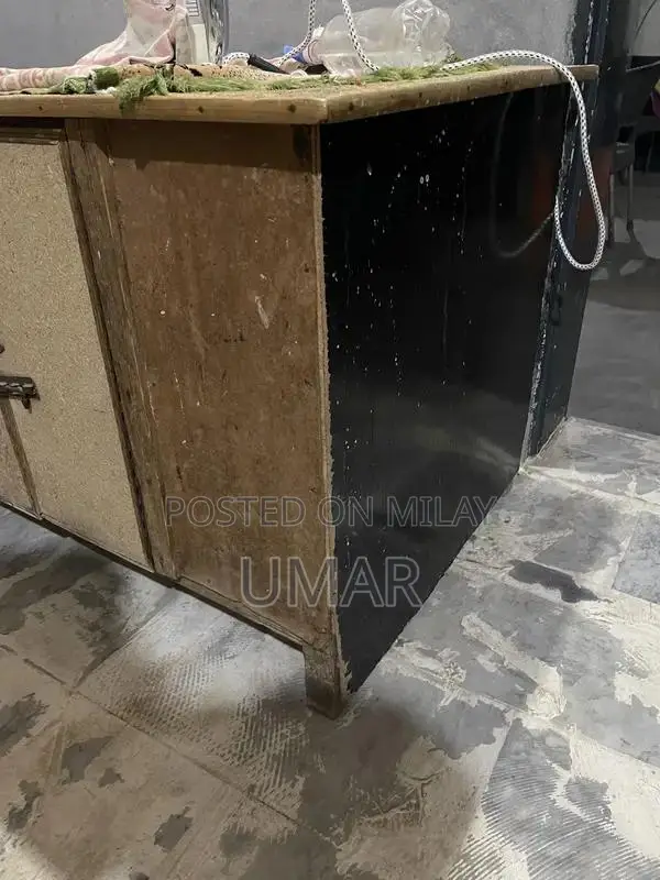 Two-Door Iron Stand for Home or Office Storage