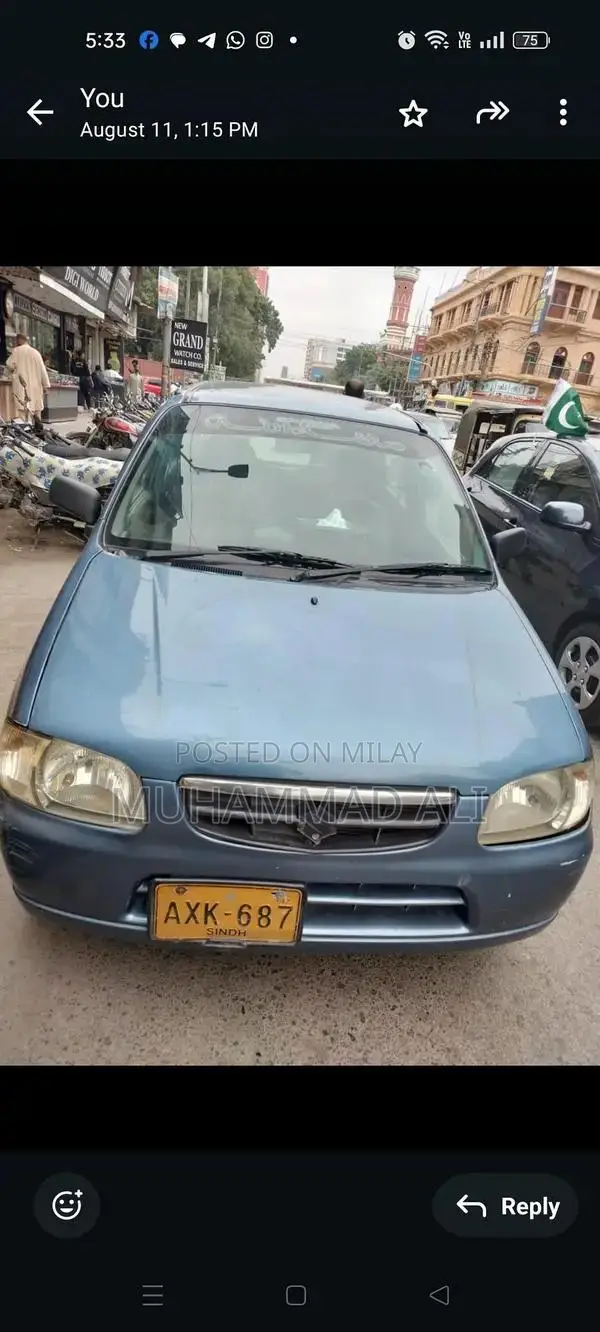 2012 Suzuki Alto VXR Compact City Car