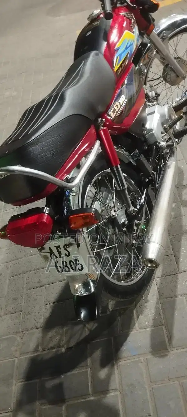 Honda CD 70 Motorcycle 2021 Model with Clear Documents