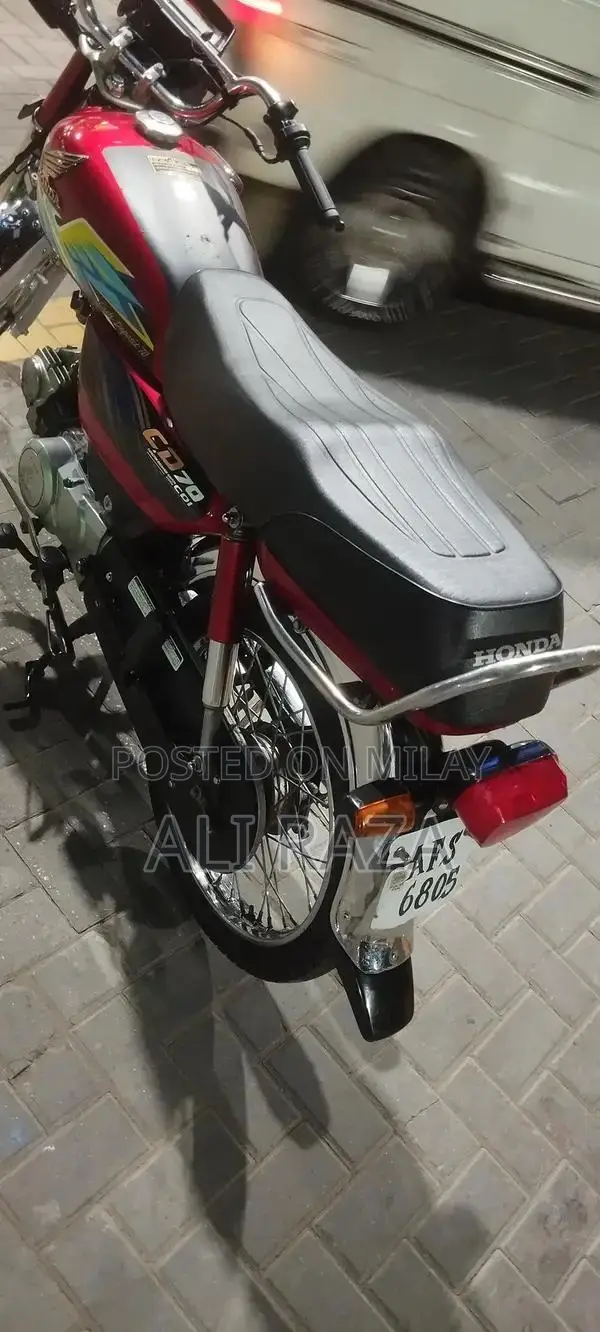 Honda CD 70 Motorcycle 2021 Model with Clear Documents