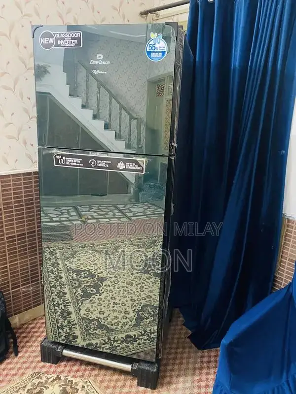 Dawlance 2-Door Glass Refrigerator with Inverter Technology