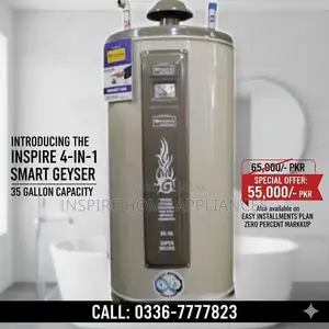 Photo - Electric and Gas Geysers - Instant and Storage Models