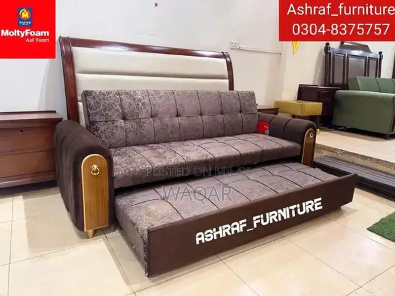 Sofa cum bed/Double cumbed/LShape/Sofa Set/Foam combed