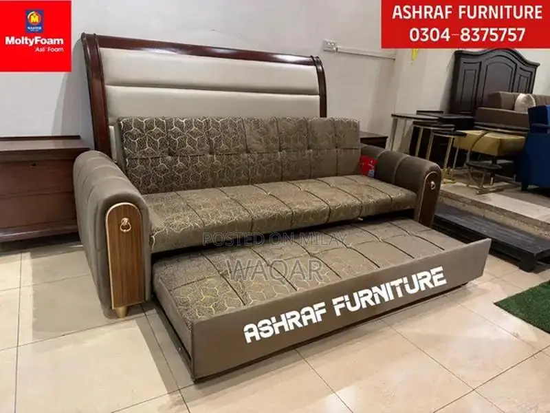Sofa cum bed/Double cumbed/LShape/Sofa Set/Foam combed