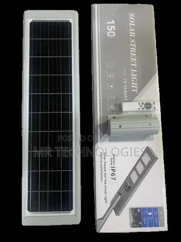 All-in-One Solar LED Street Light with Motion Sensor