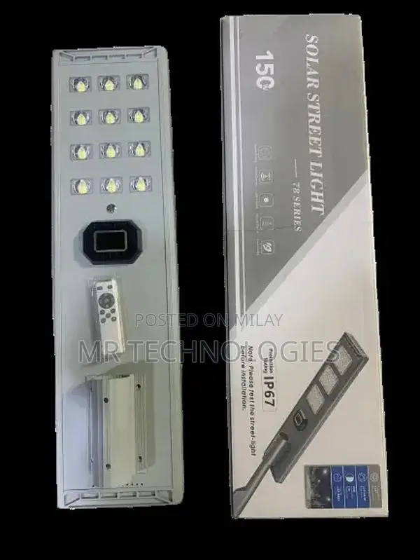 All-in-One Solar LED Street Light with Motion Sensor