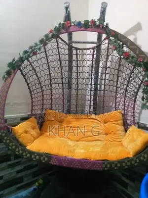 Double Wooden Dressing Table with Swing Jhula Set