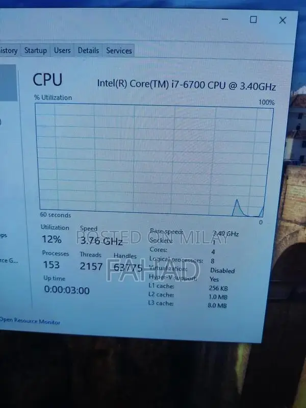 i7 6th generation gaming PC with 1060 6gb gpu
