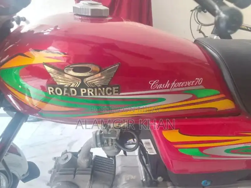 Road Prince 70cc Motorcycle - Low Mileage 2022 Model