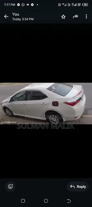 Toyota Corolla XLI Gli Sedan 2016 Imported Sedan