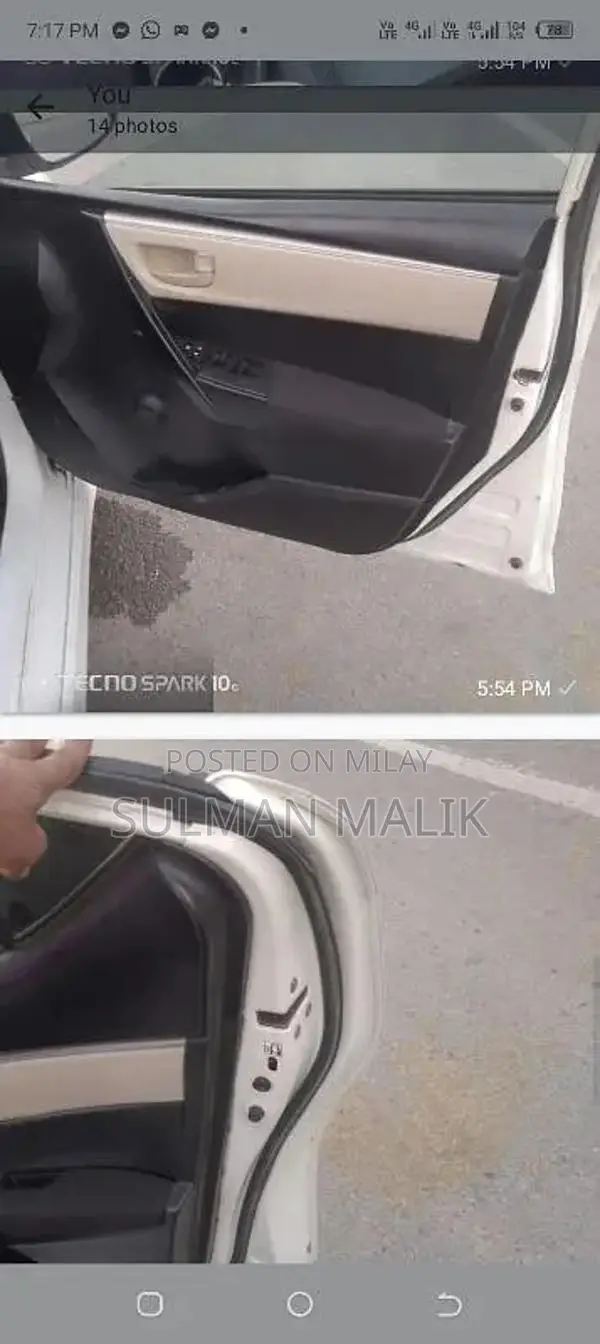 Toyota Corolla XLI Gli Sedan 2016 Imported Sedan