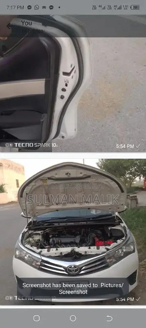 Toyota Corolla XLI Gli Sedan 2016 Imported Sedan