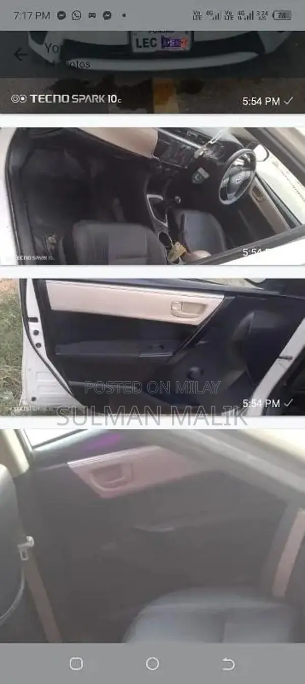 Toyota Corolla XLI Gli Sedan 2016 Imported Sedan