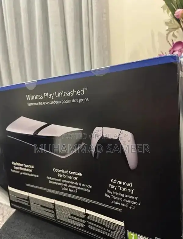 Sony PlayStation 5 Pro Gaming Console with Disc Drive