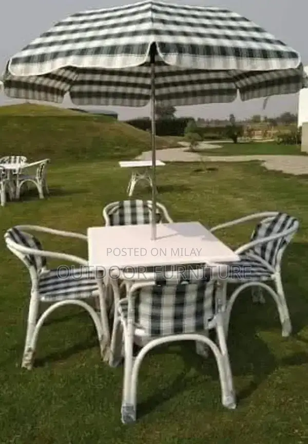 Outdoor Rattan Patio Furniture Set - Garden Chairs and Tables