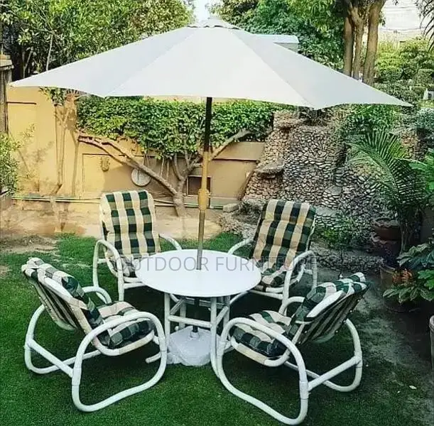 Outdoor Rattan Patio Furniture Set - Garden Chairs and Tables
