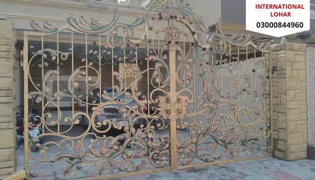 Custom Metal CNC Gates - Steel, Iron, and Aluminum Decorative Designs
