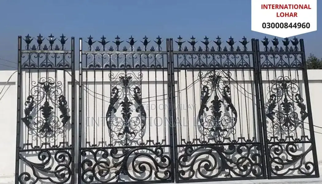 Custom Metal CNC Gates - Steel, Iron, and Aluminum Decorative Designs