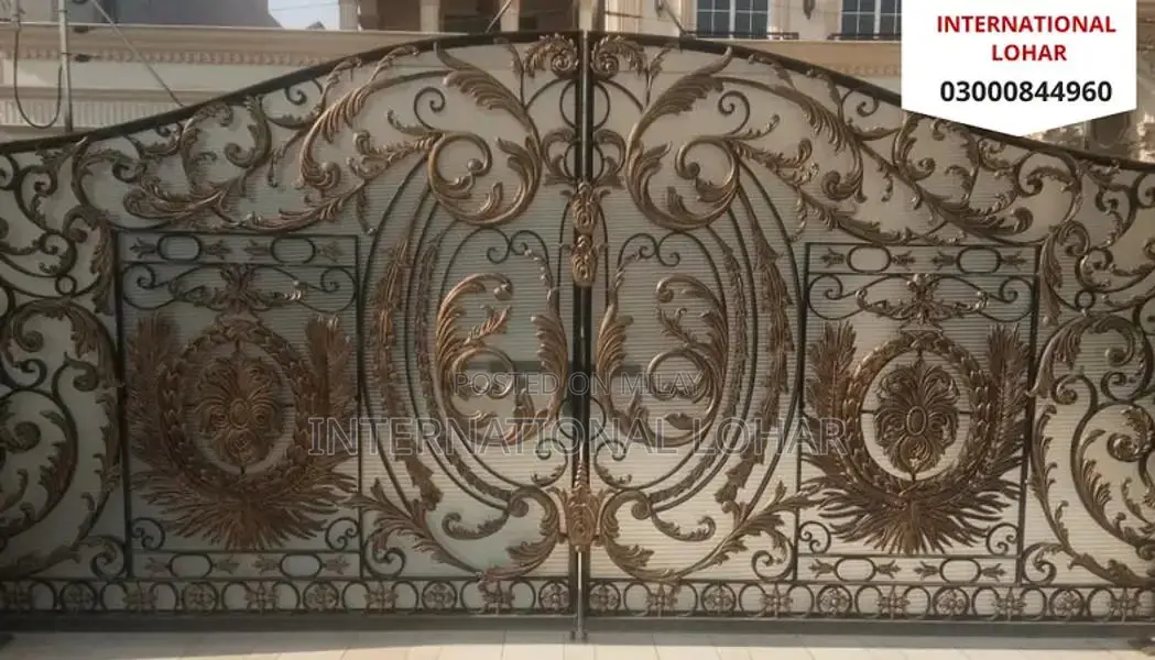 Custom Metal CNC Gates - Steel, Iron, and Aluminum Decorative Designs