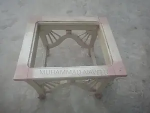 Deeco Wooden Double Bed with Matching Dressing Table Set