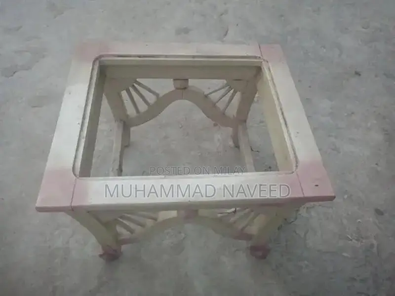 Deeco Wooden Double Bed with Matching Dressing Table Set