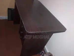 Sturdy Wooden Study Table for Home Office or Student Workspace