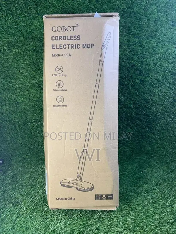 Electric Wireless MOP with Multiple Cleaning Features