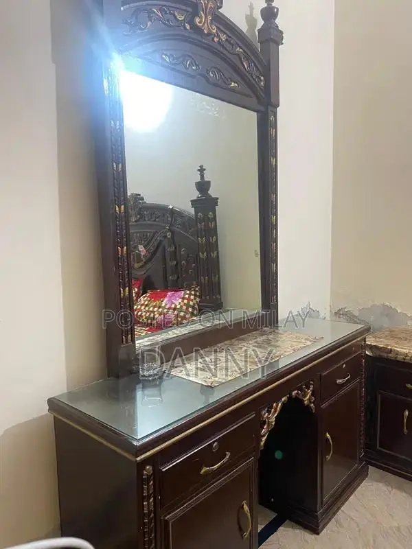 Elegant Pure Wooden Dressing Table - Classic Home Furniture