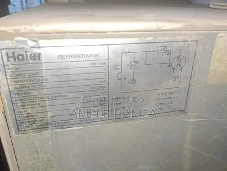 Used Medium-Size Refrigerator in Good Condition