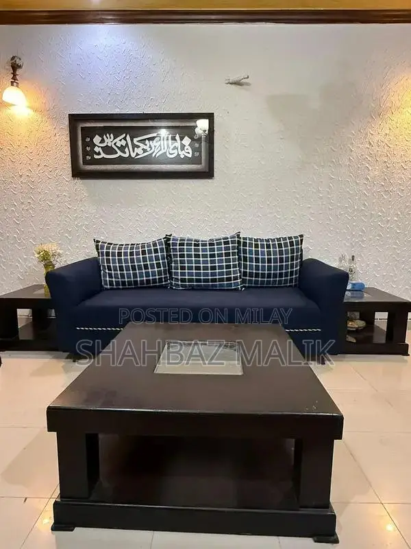 Large 9-Seater Living Room Sofa Set with Matching Tables