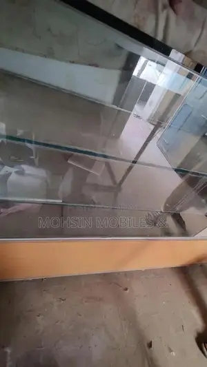 Photo - 7 Feet 3-Story Shop Counter with Multiple Shelves