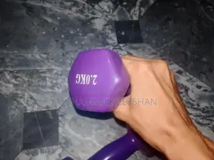 Photo - Compact 2kg Hand Dumbbells for Home Fitness Exercise