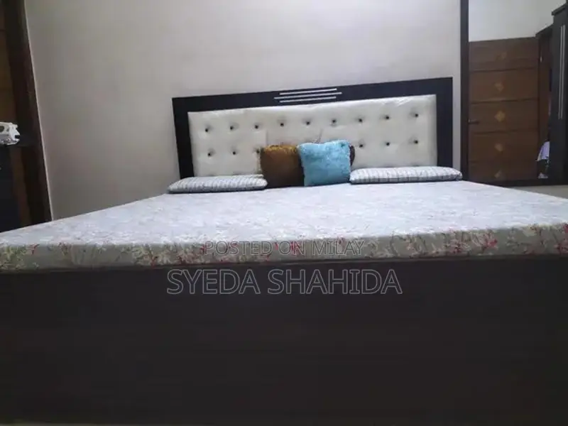 Modern Bedroom Set with Almirah - Complete Sleeping Solution