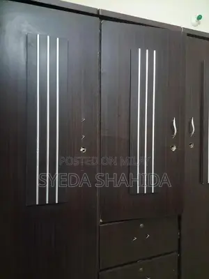 Modern Bedroom Set with Almirah - Complete Sleeping Solution