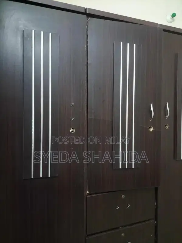 Modern Bedroom Set with Almirah - Complete Sleeping Solution