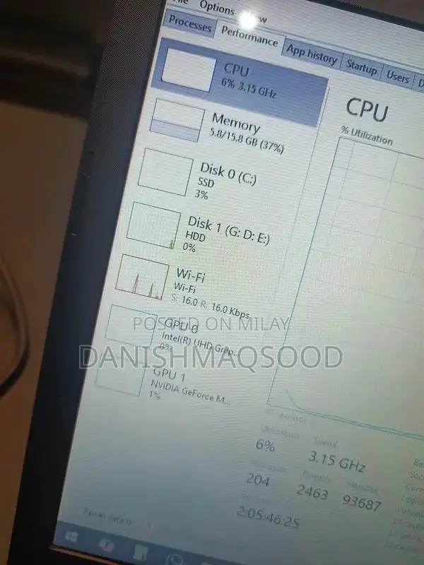 HP Pavilion 15 Core i7 Laptop with Dedicated Graphics