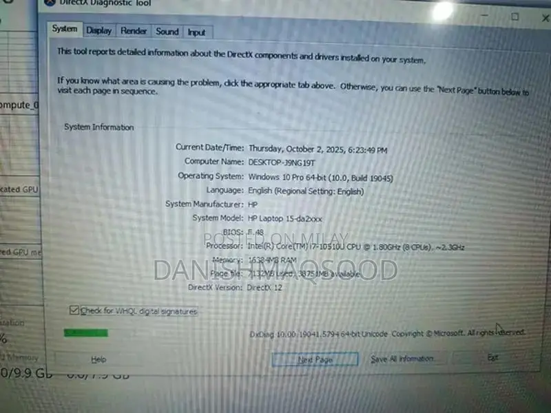 HP Pavilion 15 Core i7 Laptop with Dedicated Graphics