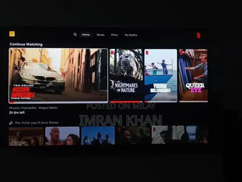 Ecostar 55-Inch 4K Ultra HD Smart LED TV with Streaming Services